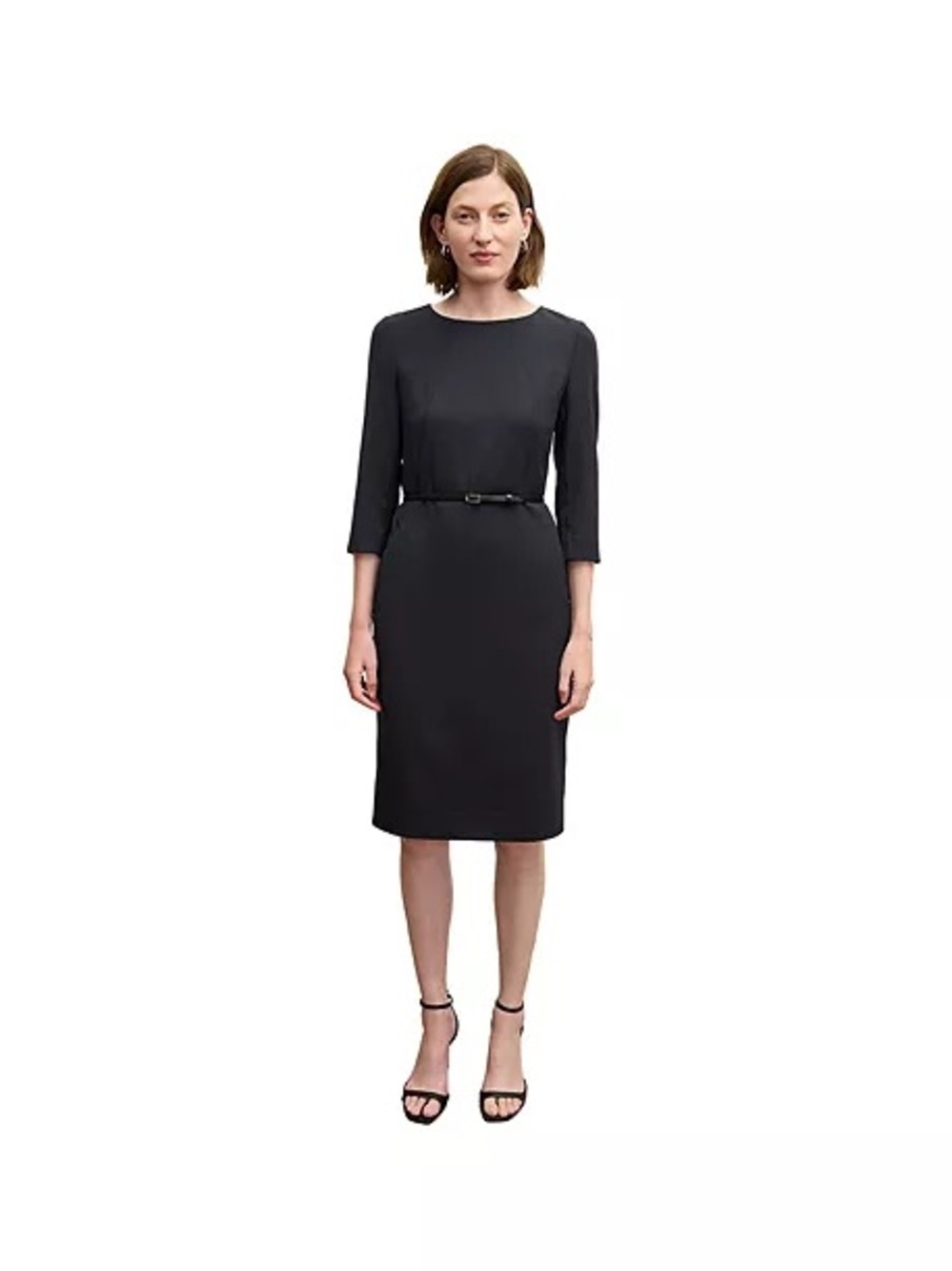 MM LaFleur 6 Etsuko Dress Tailored Ponte Sheath Low Wrinkle Travel Professional